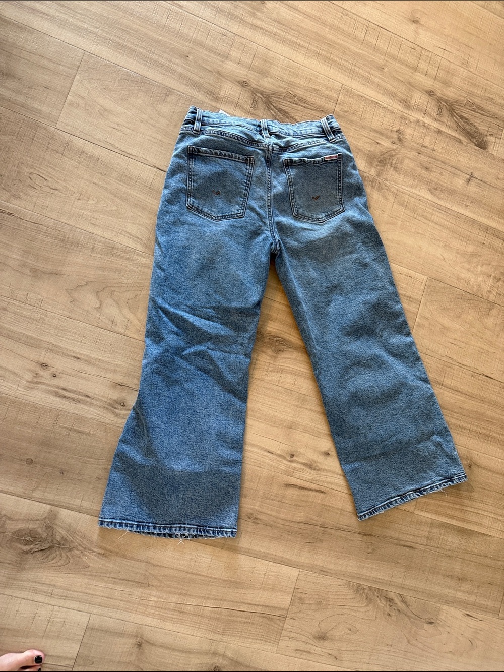 Hudson Jolene Wide Leg Ankle Women’s Jeans — 27